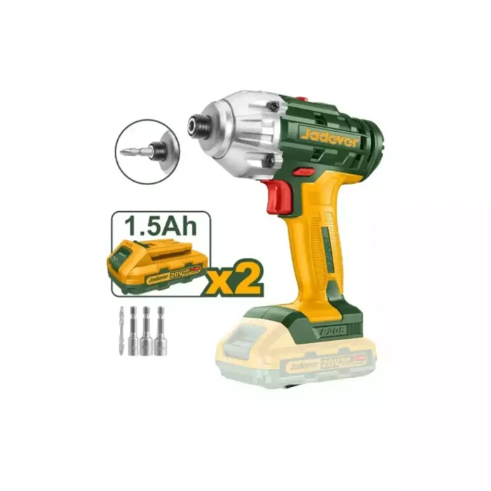 Atornillador De Impacto 1/4 170n C/2 Bat  Jadever