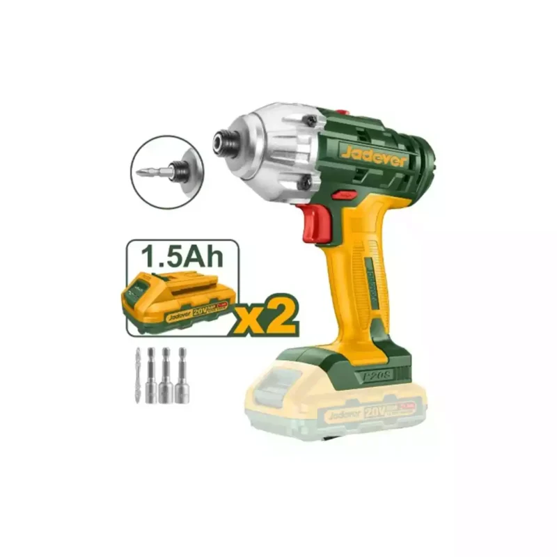 Atornillador De Impacto 1/4 170n C/2 Bat Jadever