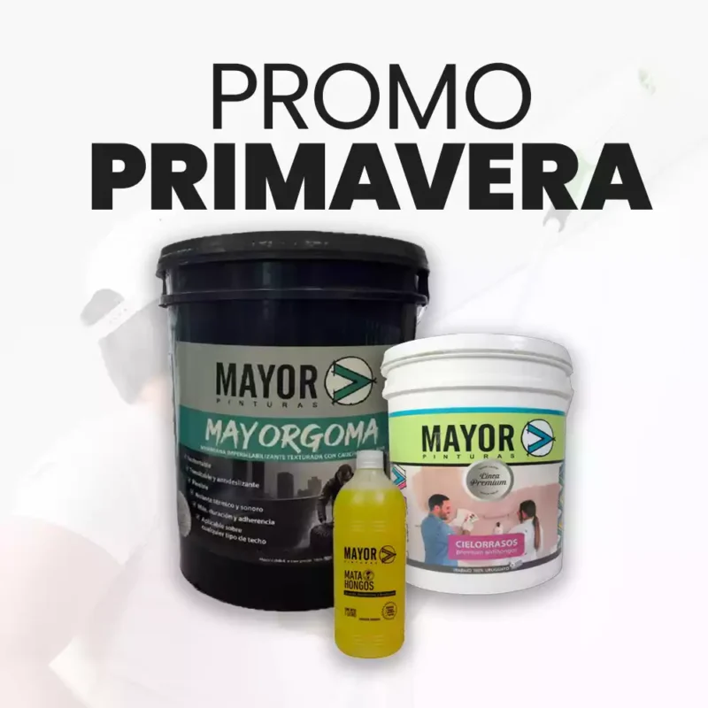 20 l de Membrana + 4L cielorraso + 1l Matahongos