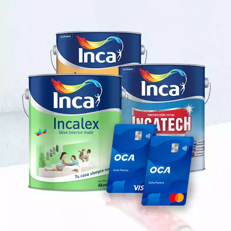 Promo INCA + OCA / 20% OFF en productos INCA pagando con OCA